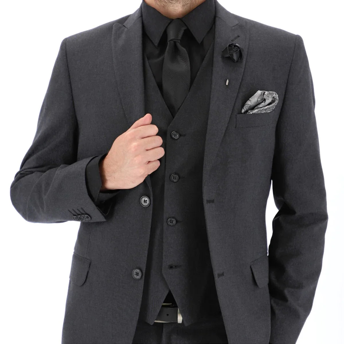 Traje Gris Oxford