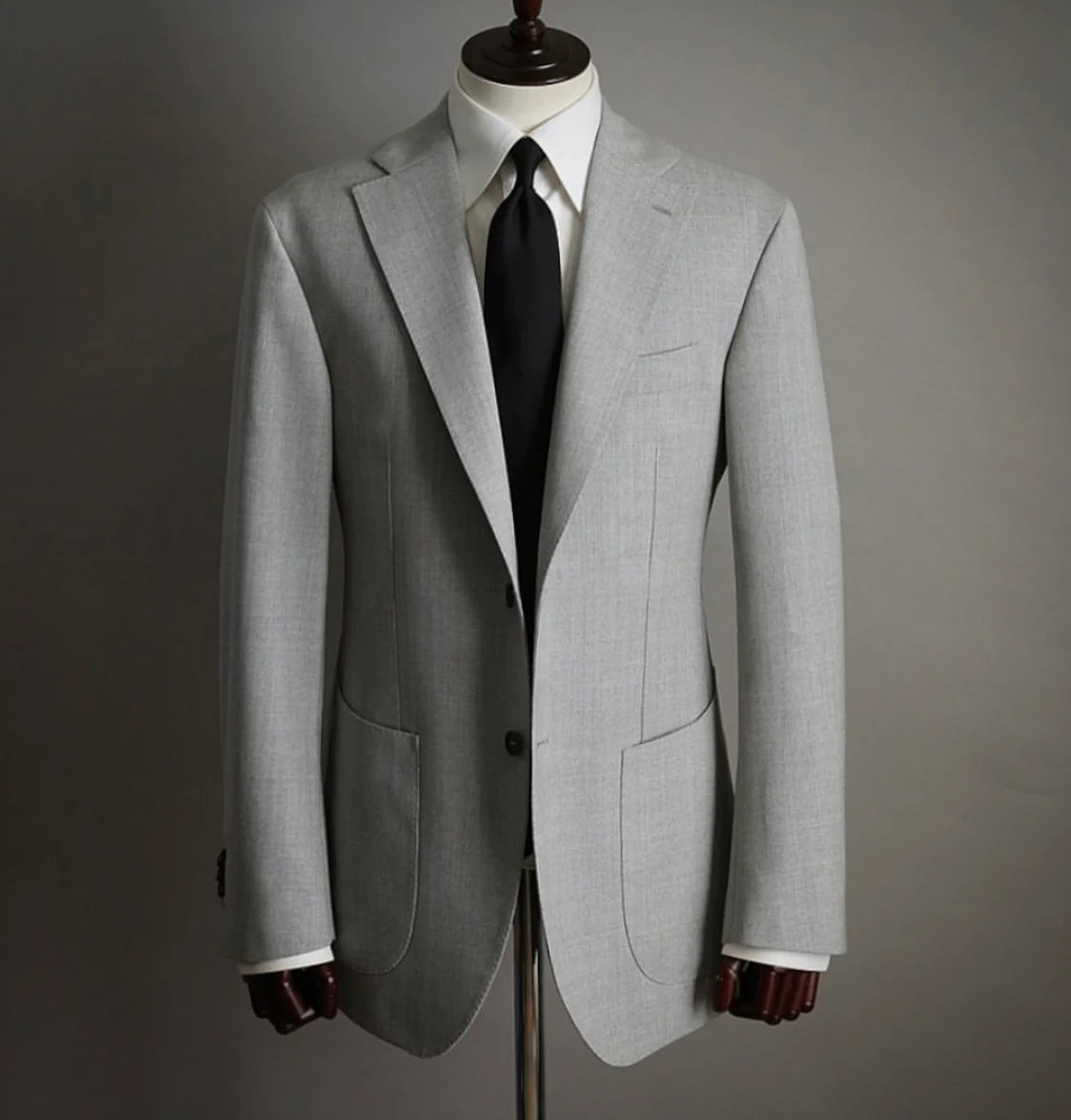Traje Gris Perla Su Misura