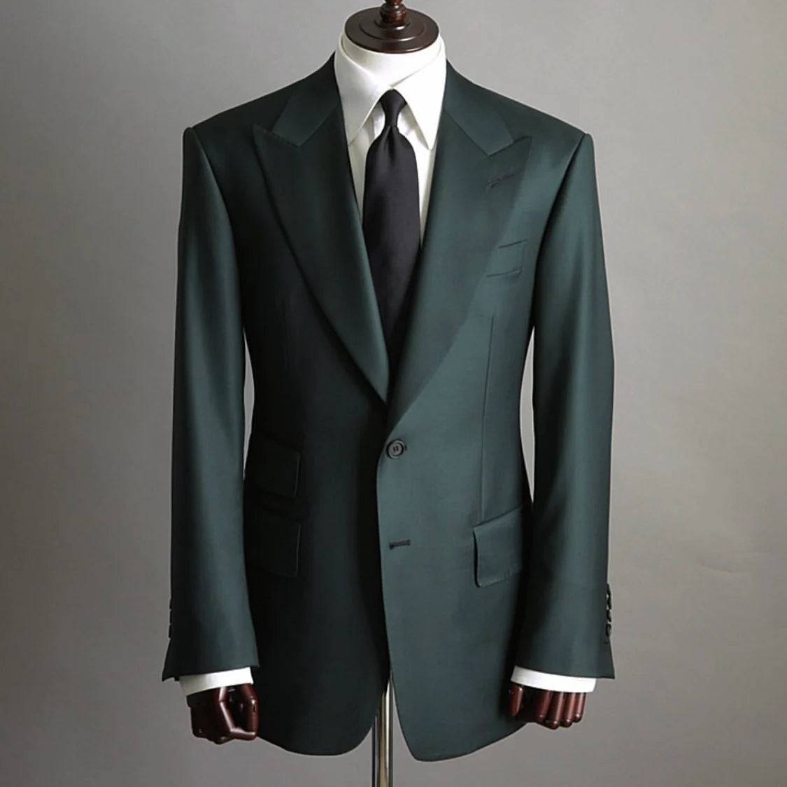 Traje Verde Su Misura