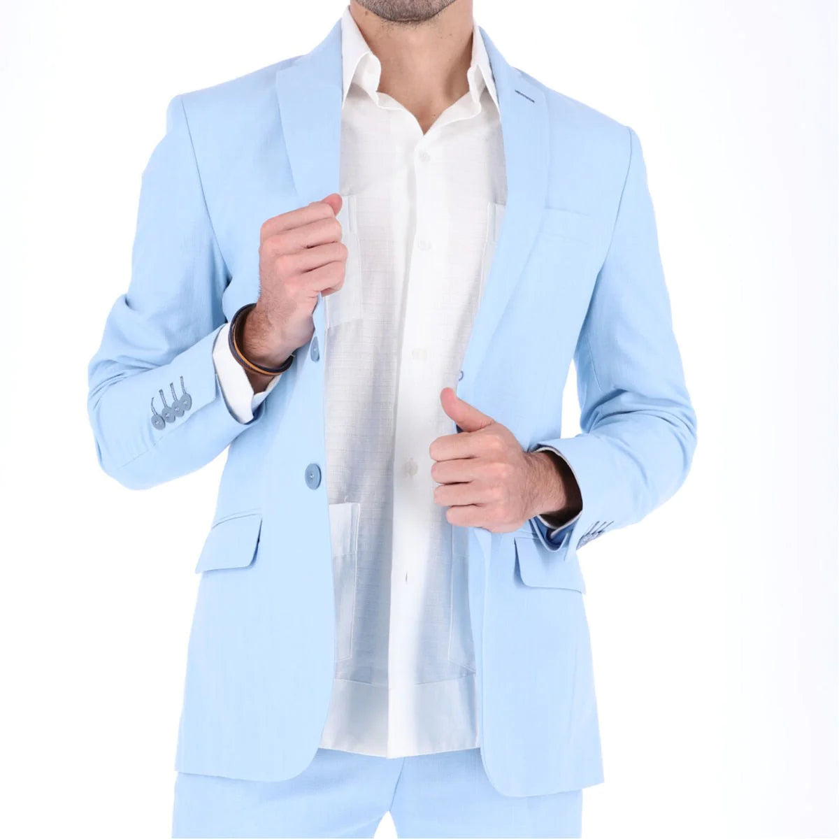 Traje Colección Básica | Lino Azul