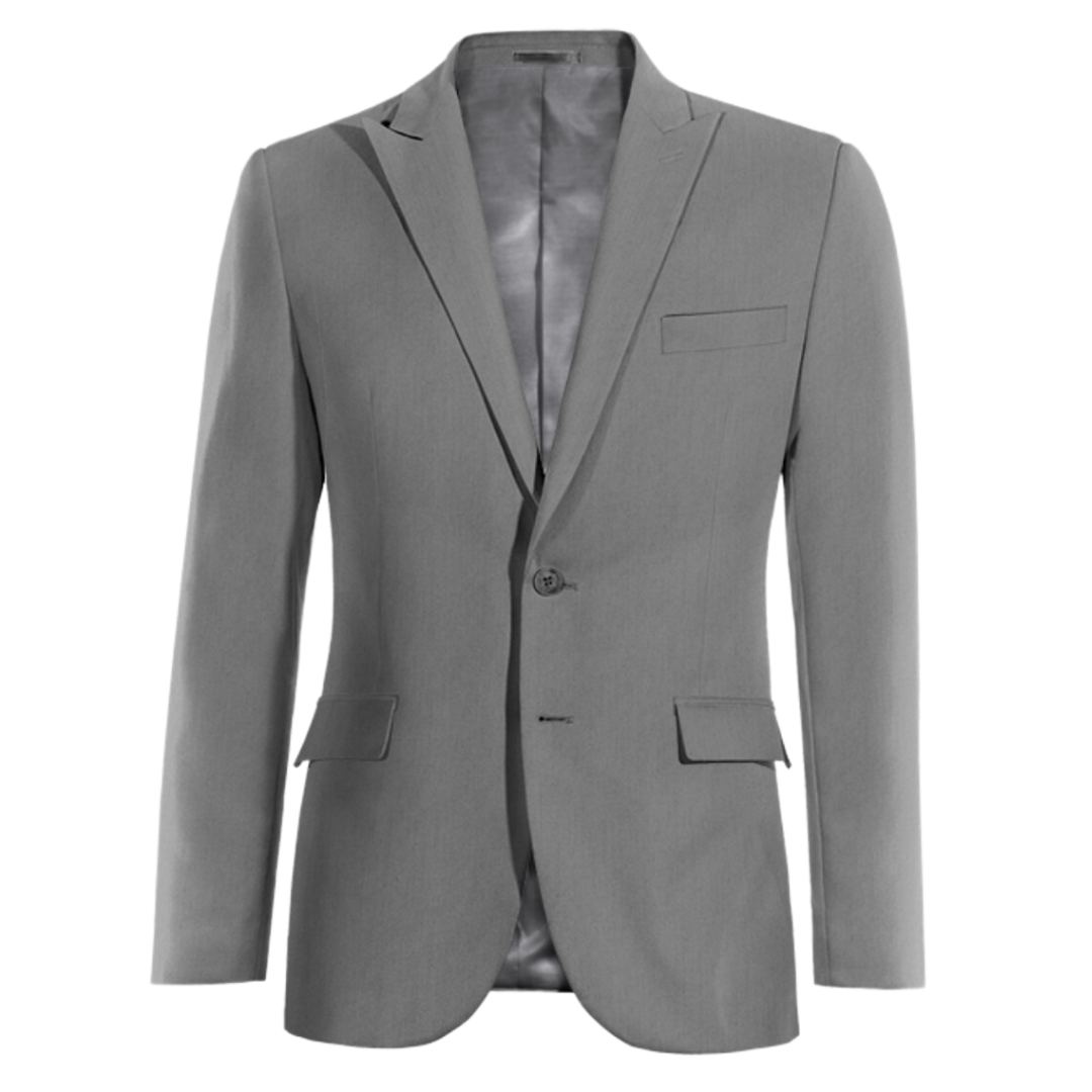 Traje Gris Perla Talla Regular