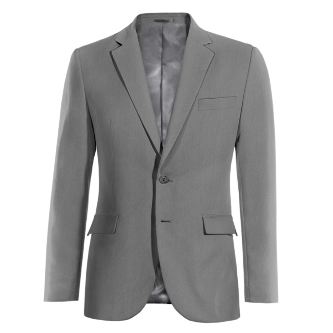 Traje Gris Perla Talla Extra