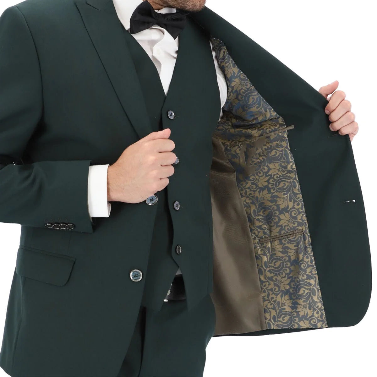 Traje Verde (3 piezas)