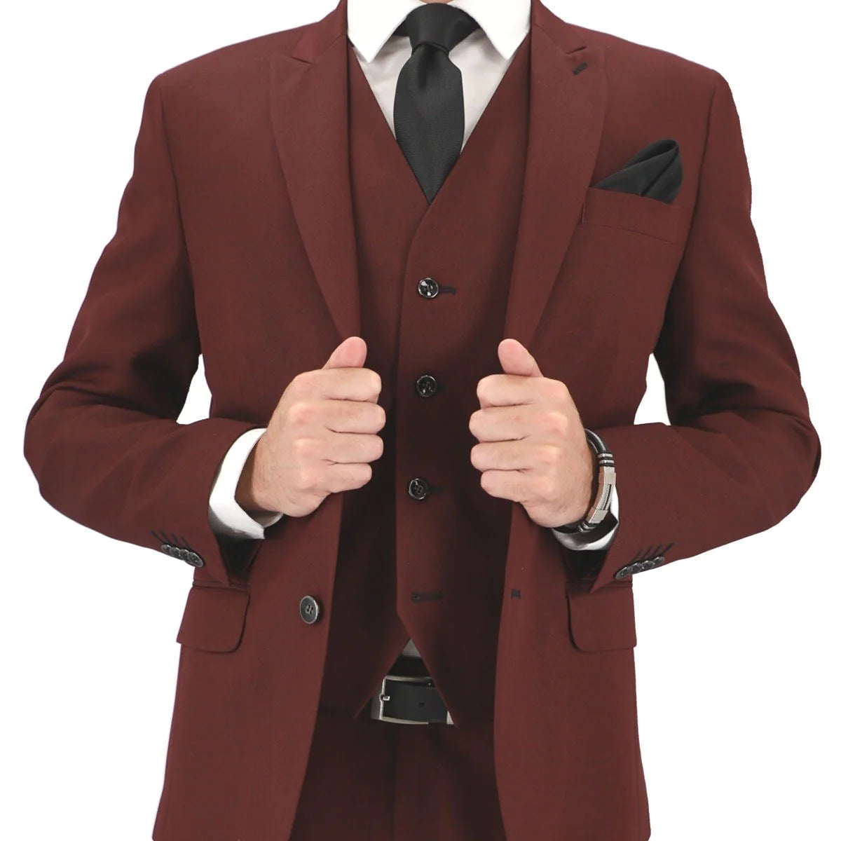 Traje Vino (3 piezas)