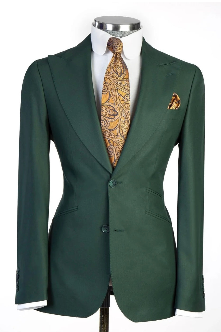 Traje Verde Bespoke