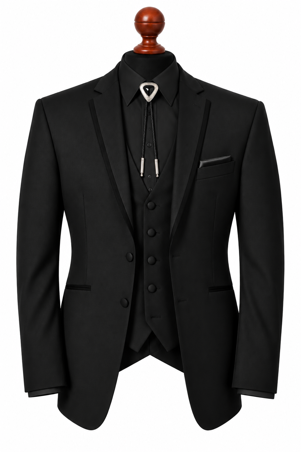 Traje Vaquero Gala Negro