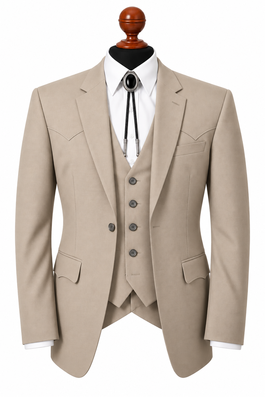 Traje Vaquero Beige