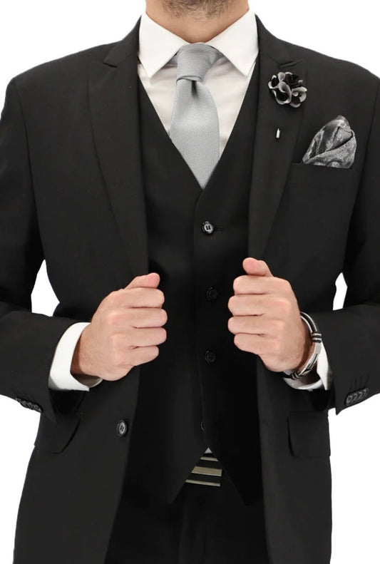 Traje Negro Premium