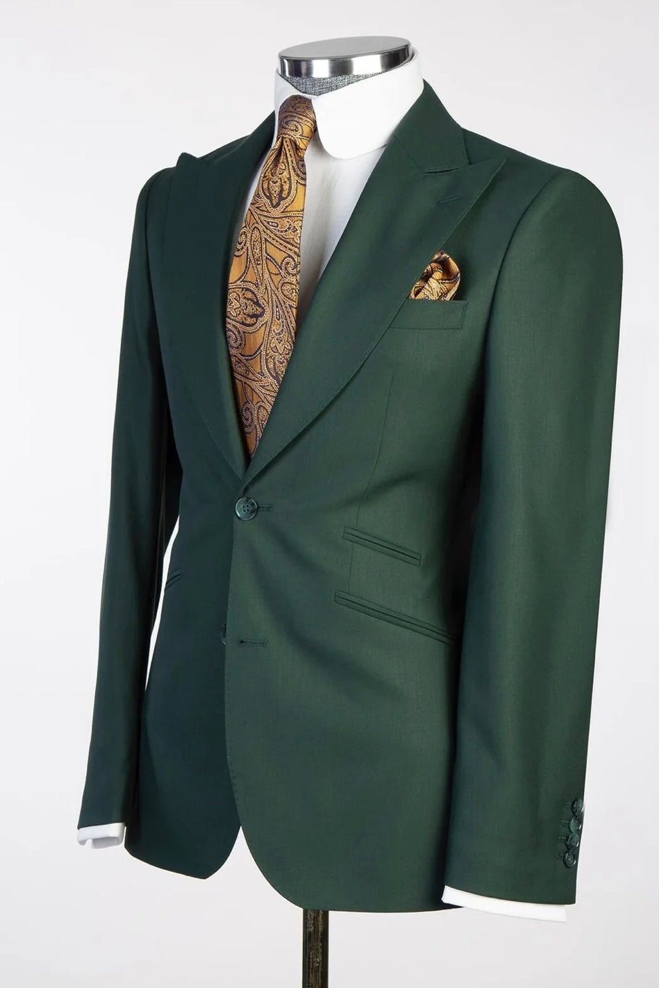 Traje Verde Bespoke