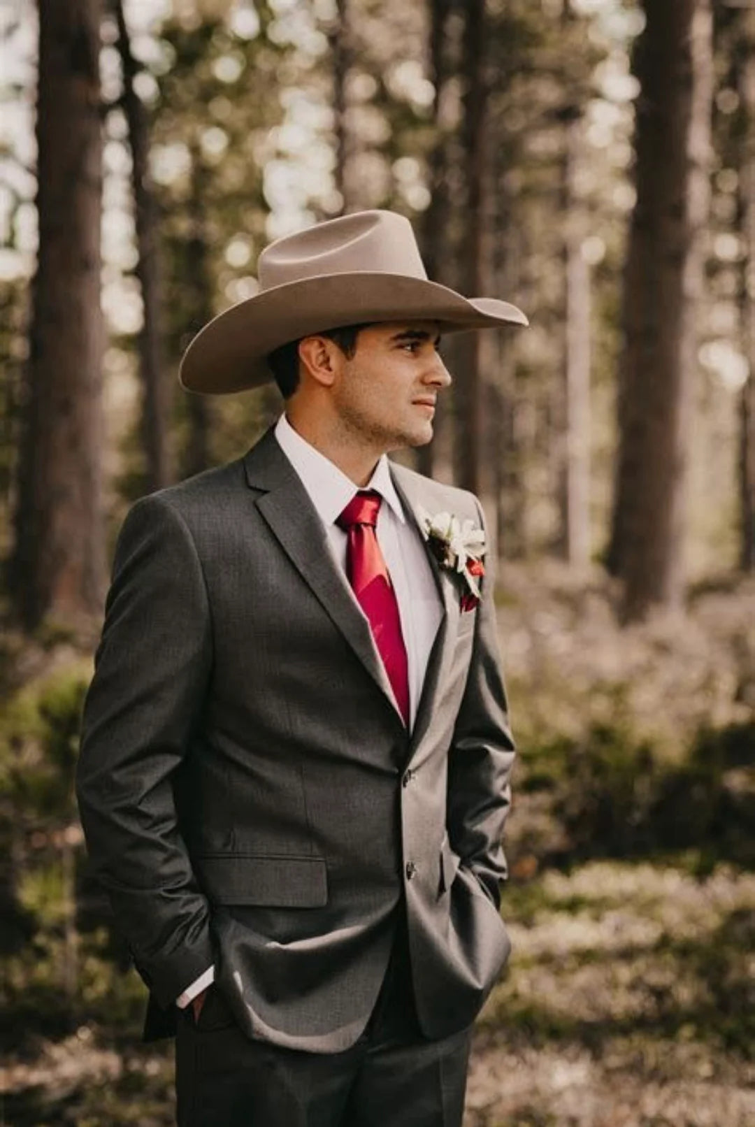 Traje de Vestir Corte Vaquero