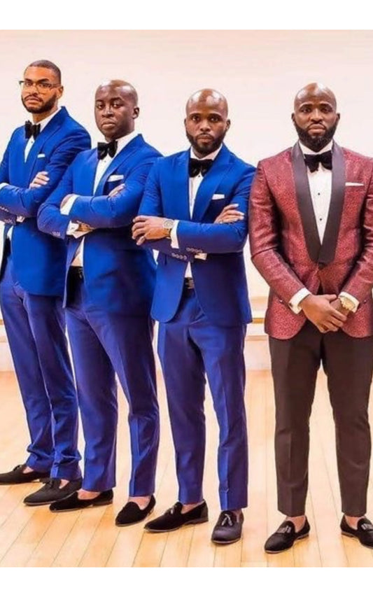 Traje Renta Azul