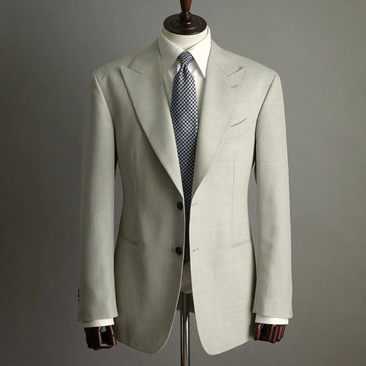 Traje 09 Beige Lino