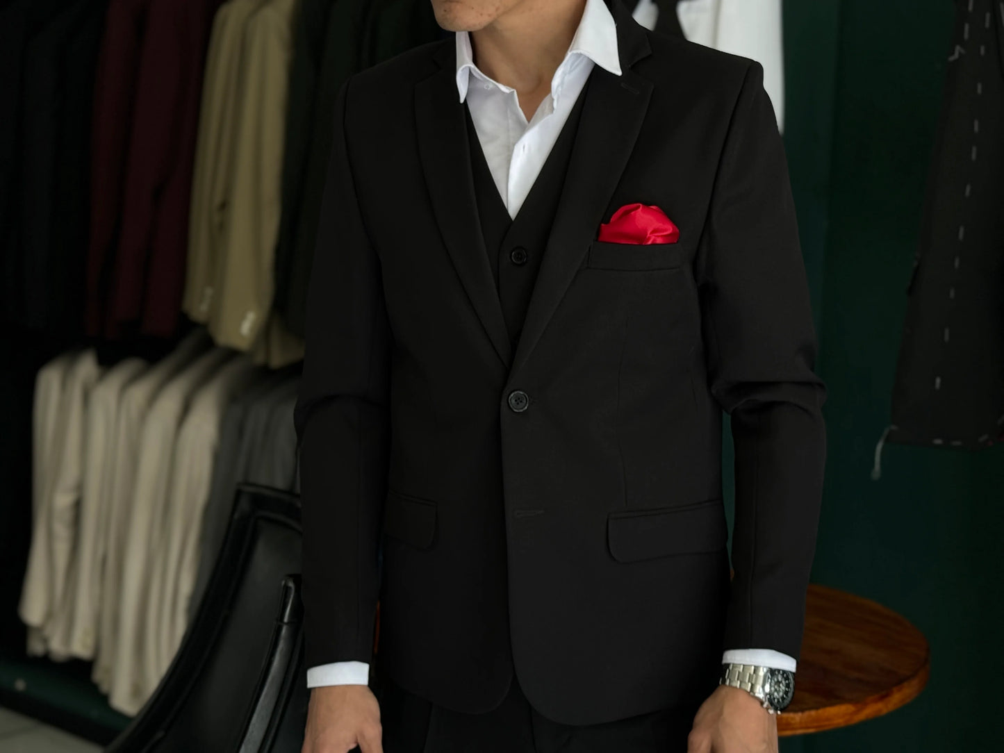 Traje Negro Slim Fit