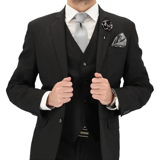 Traje Negro Modern Fit