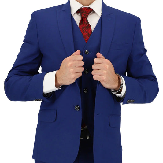 Traje Azul Cobalto Modern Fit