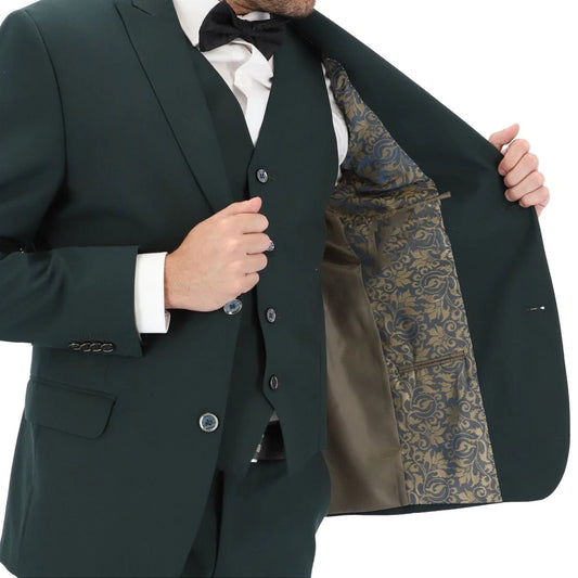 Traje Verde (3 piezas)